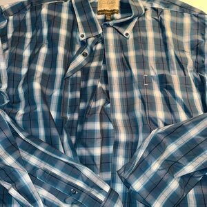 Cabela's Plaid Casual Shirt XXL Tall